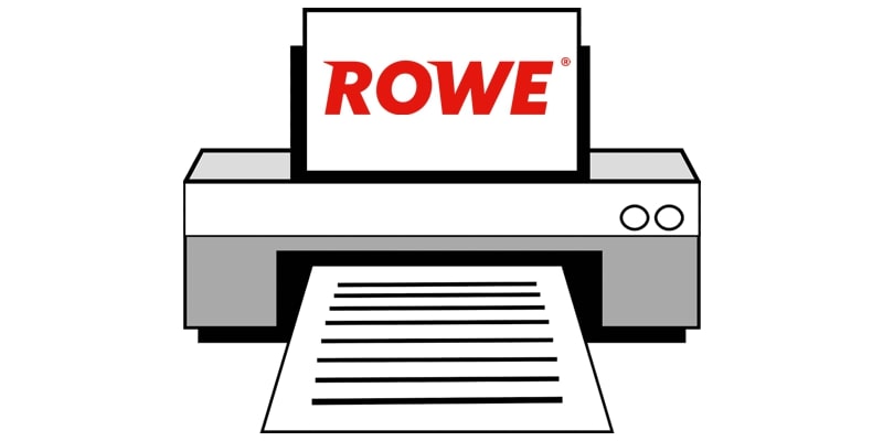 Ремонт принтеров Rowe